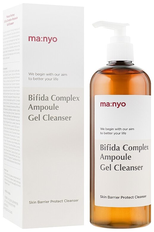 Manyo Factory гель для умывания Bifida Complex Ampoule Gel Cleanser, 400 мл