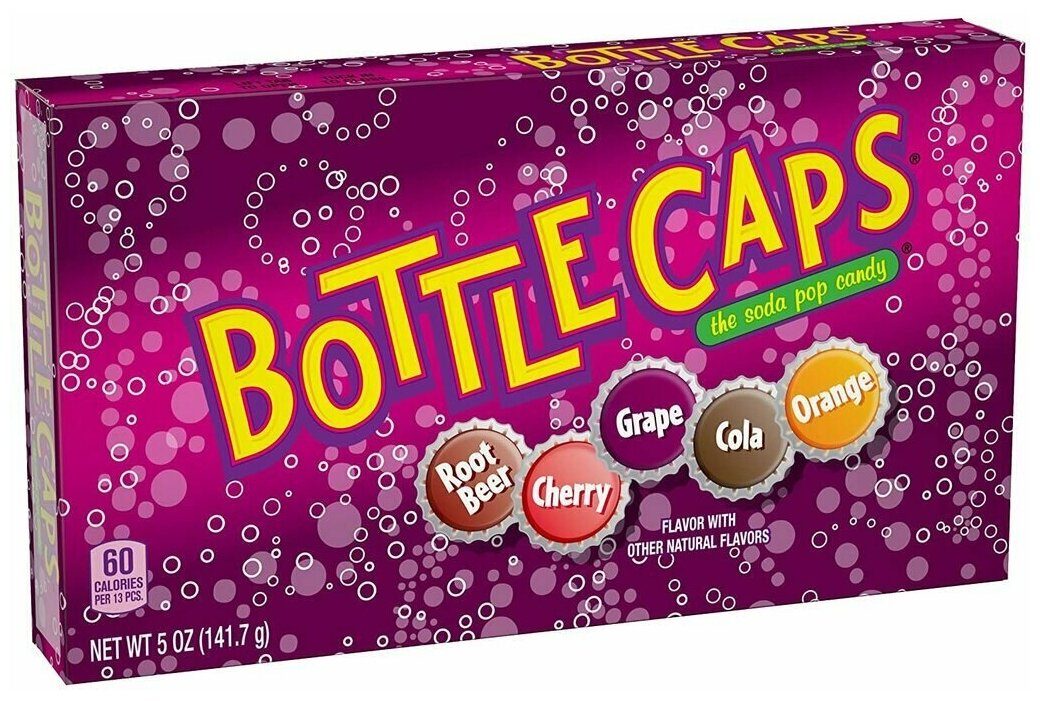 Конфеты Bottle Caps / Боттл Капс Сода Поп 142 г. (США)