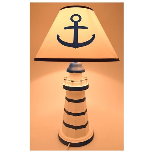 Декоративная лампа маяк 40см