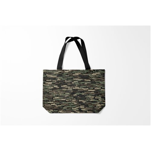 фото Сумка-шоппер / 46х35 см / имена / именной камуфляж. владимир burnettie