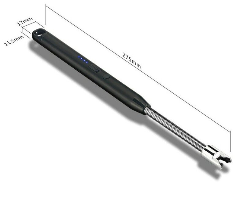 Зажигалка для газовой плиты с гибким корпусом, Цвет: Мокрый асфальт - фотография № 9