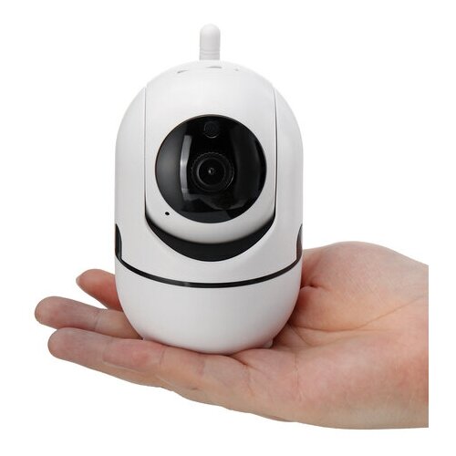Беспроводная поворотная Smart IP-Camera 360 / беспроводная ip wi fi видеокамера / Камера с обзором 360 ночной съемкой и датчиком движения