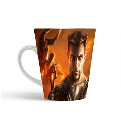 фото Кружка-латте coolpodarok dark messiah of might and magic elements демон