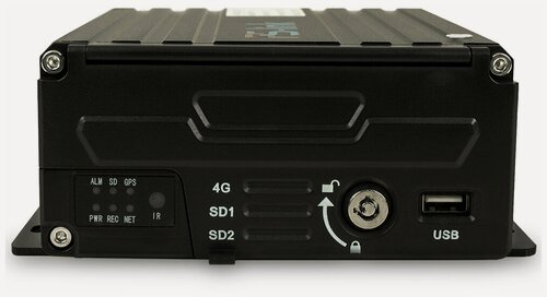 Изображение товара Видеорегистратор для транспорта PS-link PS-A9814 на 4 канала с поддержкой 2Мп AHD камер и записью на HDD, SD