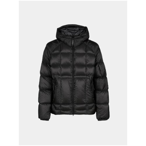 Пуховик С.P. Company DD Shell Hooded Down Jacket, черный, 50