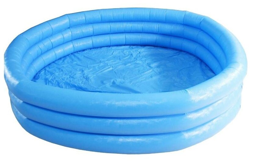 Надувной бассейн для детей Intex Crystal Blue Pool 58446NP (147х33см) 3+