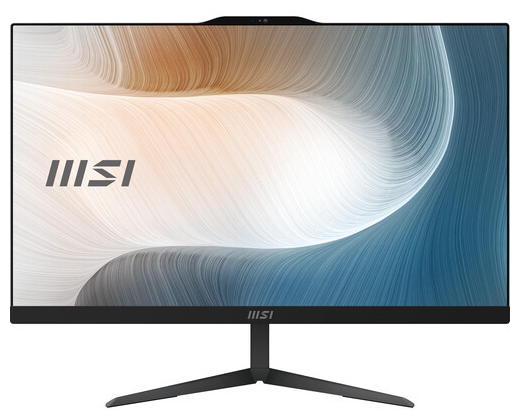 Моноблок 23.8'' MSI Modern AM242 11M-1085XRU 9S6-AE0121-1085 i5 1135G7/8GB/256GB SSD/noDVD/Iris Xe Graphics/FHD/Cam/BT/WiFi/DOS/Black