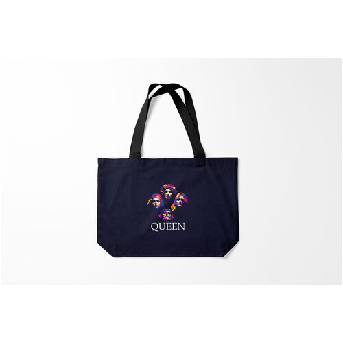 фото Сумка-шоппер / 46х35 см / рок / queen burnettie