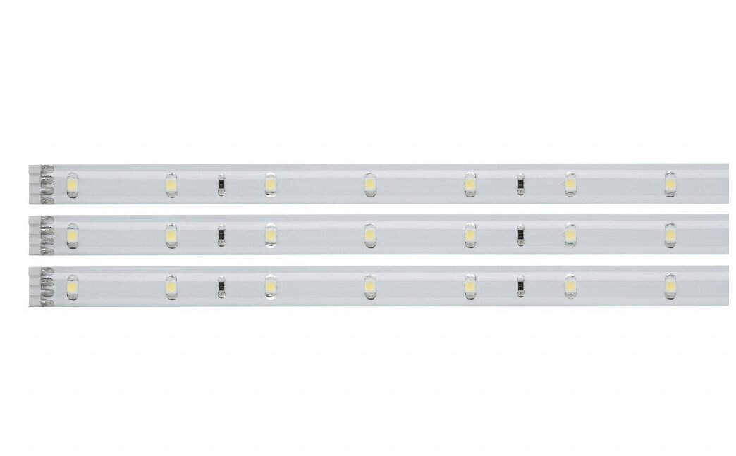 Светодиодная лента Function yourLED Stripe Set 3x97cm Tageslichtwei 3x3,12W 12V DC Wei Kunststoff