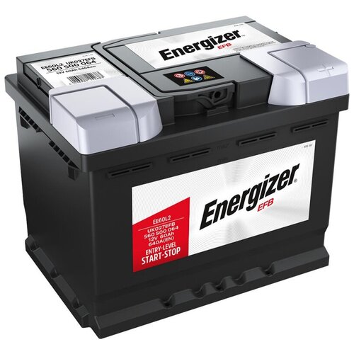 Аккумулятор ENERGIZER EFB 560 500 064 EE60L2, обратная, 60 Ач