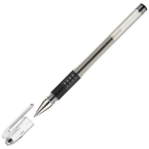 Ручка гелевая PILOT BLGP-G1-5 резин. манжет. черная 0,3мм Япония 2 штуки