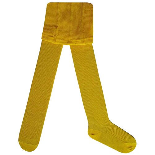 Колготки детские 100% хлопок, размер 80-48-12, цвет серый