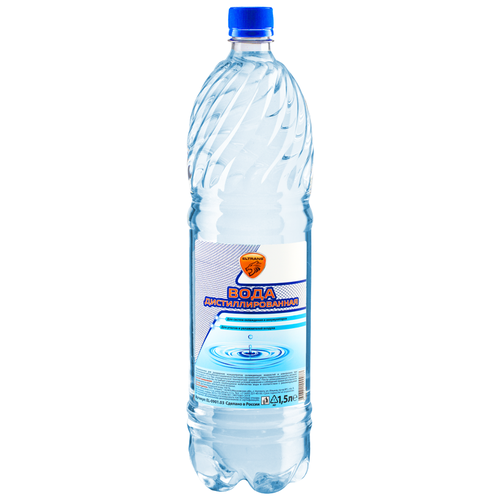фото Дистиллированная вода eltrans el090103 1.5 л пластиковая бутылка