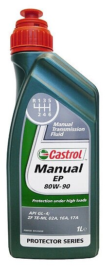 Трансмиссионное масло на минеральной основе CASTROL EP GL4 80W-90 CAS-EP-80W90