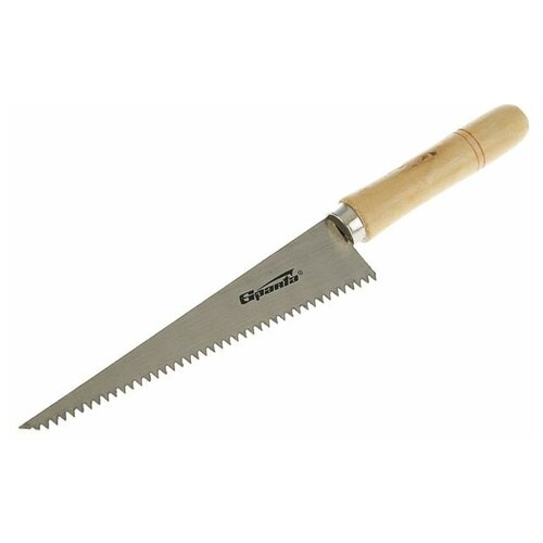 Ножовка по гипсокартону, 180 мм, деревянная рукоятка ножовка по гипсокартону деревянная ручка stayer standard 1517