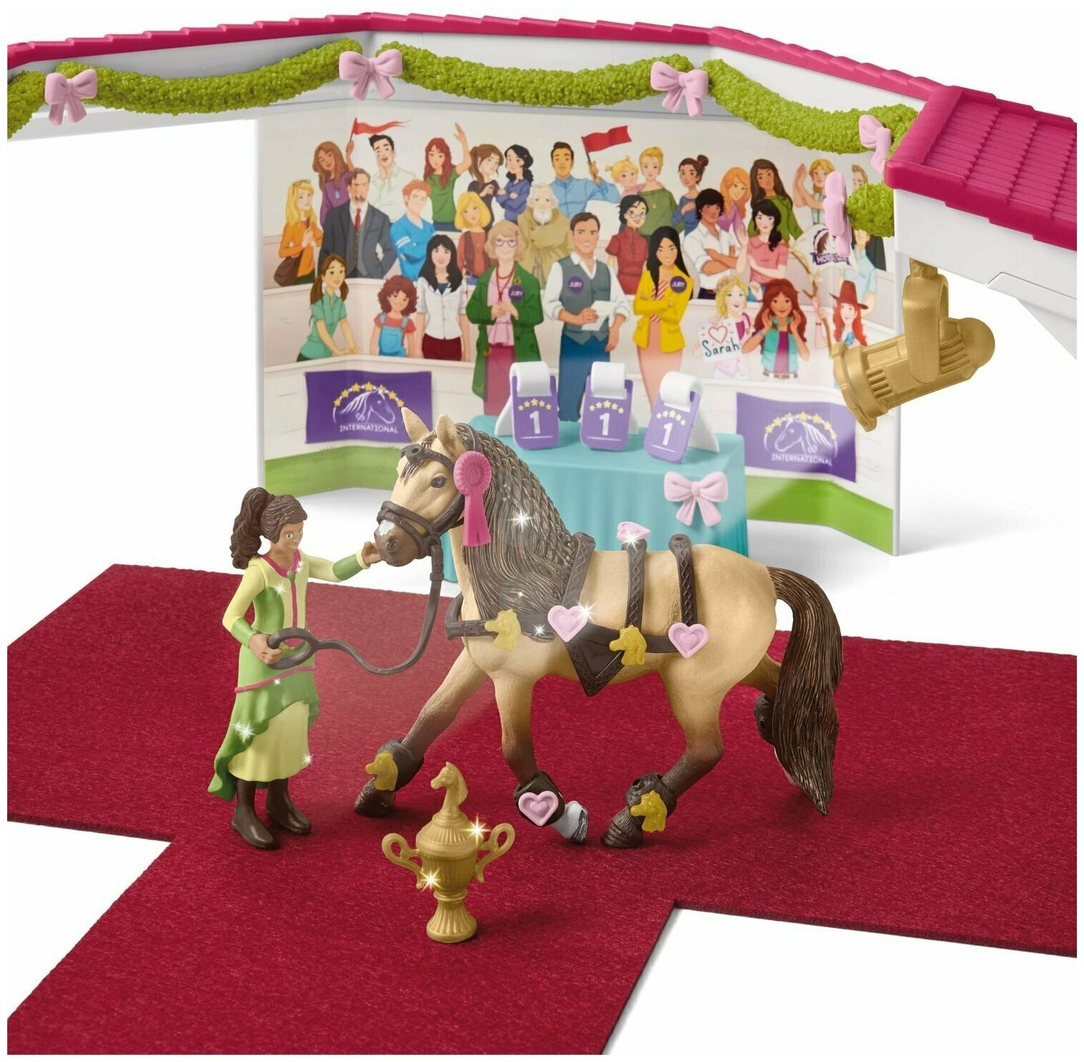 Фигурки Schleich Большое конное шоу 42466, 5 шт., 55 дет. - фото №14