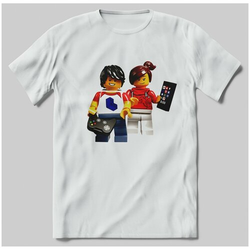 фото Футболка с принтом lego brut-shop