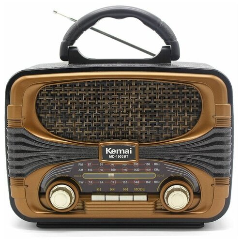 Радиоприемник Kemai MD-1903BT USB microSD 558600₽