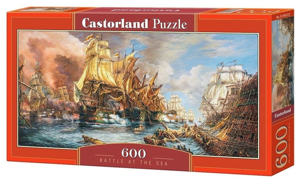 Puzzle-600. Битва на море (В-060252) Castorland - фото №4