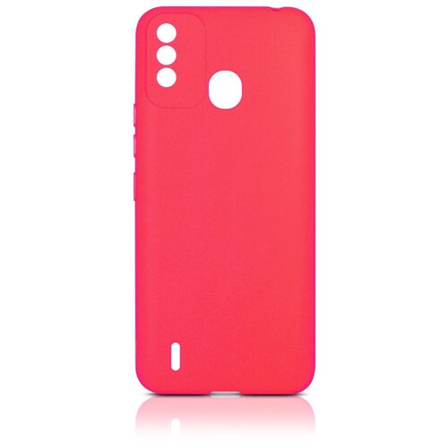 DF / Силиконовый чехол для телефона Itel Vision 2S DF itCase-03 (red) на смартфон Ител Визион 2С / красный