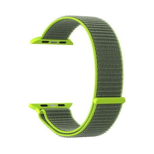 Lyambda Нейлоновый ремешок Vega для Apple Watch 38/40/41 mm (DS-GN-02-40), gray-green