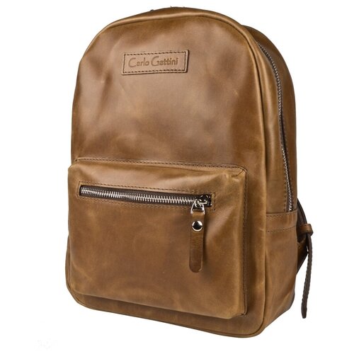 фото Женский кожаный рюкзак carlo gattini anzolla cognac (арт. 3040-03)