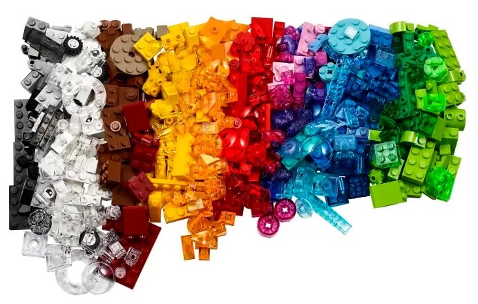 Конструктор LEGO Classic Прозрачные кубики - фото №4