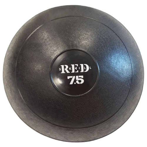 фото Медицинский набивной мяч слэмбол для бросков red skill 7,5 кг