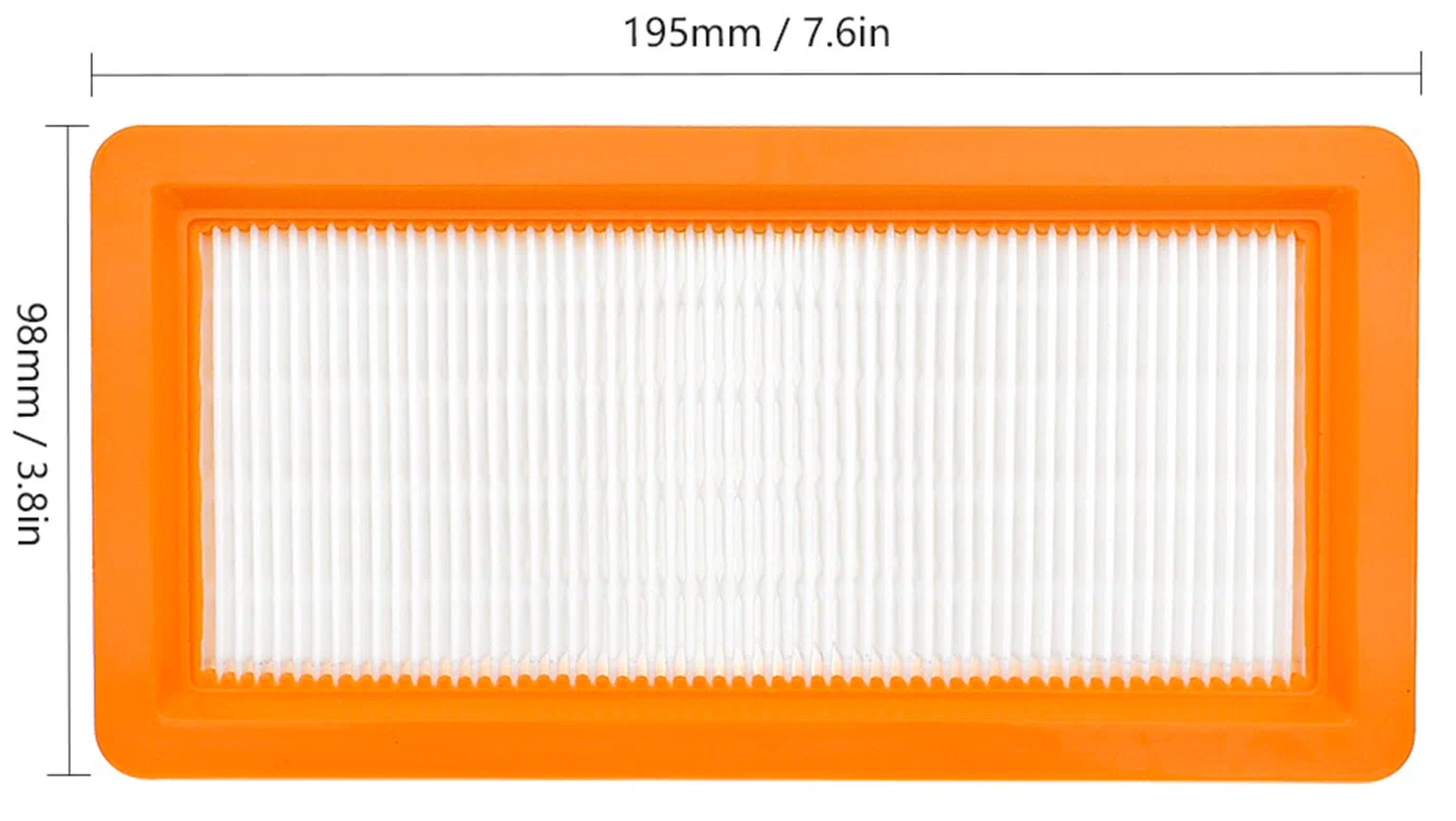HEPA фильтр для пылесоса Karcher (Керхер) DS5500, DS6000, DS5600, DS5800, DS 5.600 Plus, DS. 5.600 Mediclean, DS 5.800, DS 6.000 Mediclean детали для Karcher 6,414-631 - фотография № 5