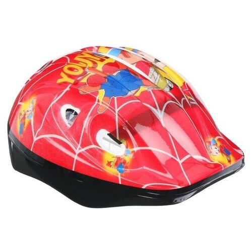 шлем защитный ot 502 детский размер s обхват 52 54 см цвет красный Шлем защитный OT-502 детский, размер S, обхват 52-54 см, цвет красный