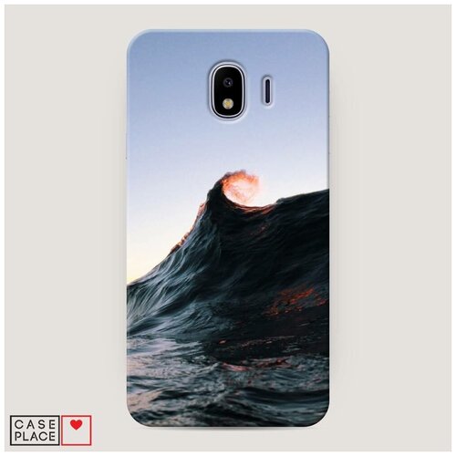 фото Чехол пластиковый samsung galaxy j4 волна крюк case place