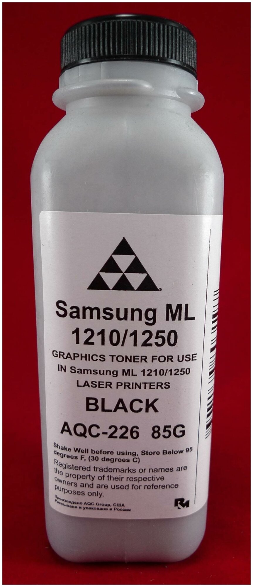 Тонер SAMSUNG ML-1210, 1250, 4500 (фл, 85г) AQC {AQC-226}