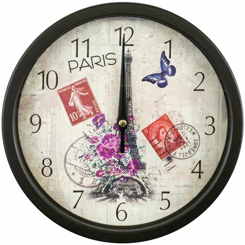 Часы настенные, круглые, 19,5 см