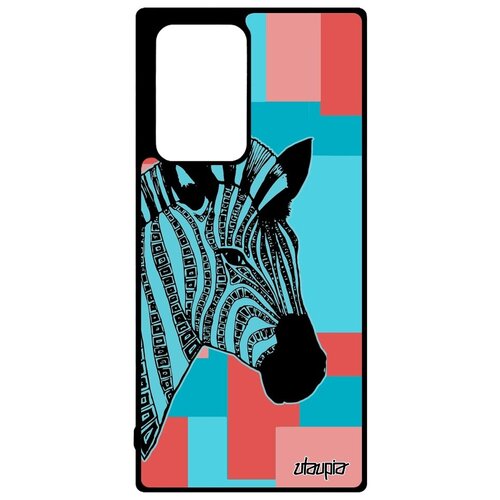 фото Противоударный чехол на телефон // samsung galaxy note 20 ultra // "зебра" саванна horse, utaupia, цветной