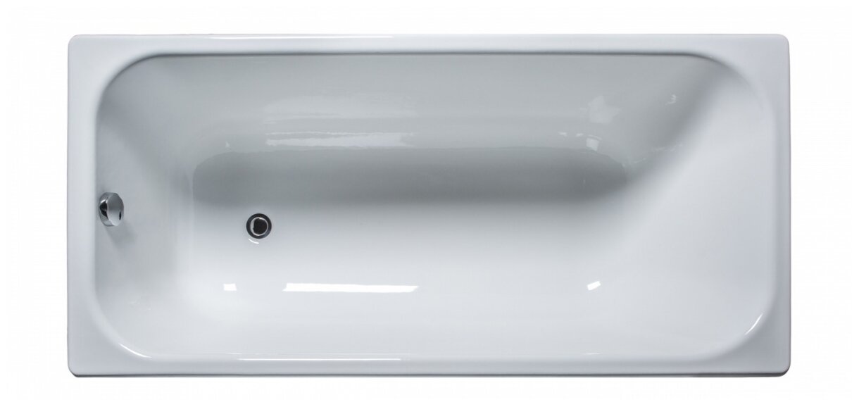 Чугунная ванна Универсал Элегия 170х70 с отверстиями под ручки