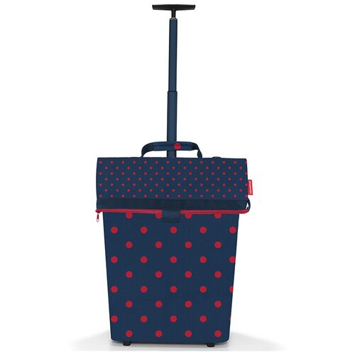 фото Сумка-тележка trolley m frame mixed dots red reisenthel fd-nt3076