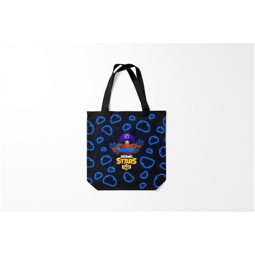 фото Сумка-шоппер / 40х40 см / геймерам / brawl stars darryl burnettie