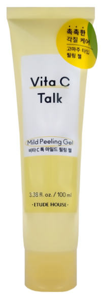 Пилинг-гель для лица с витамином С ETUDE HOUSE Vita C-Talk Mild Peeling Gel 100ml ! Срок годности до 18.07.2024г!