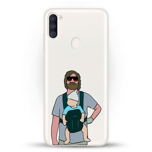 фото Силиконовый чехол алан на samsung galaxy a11 andy & paul