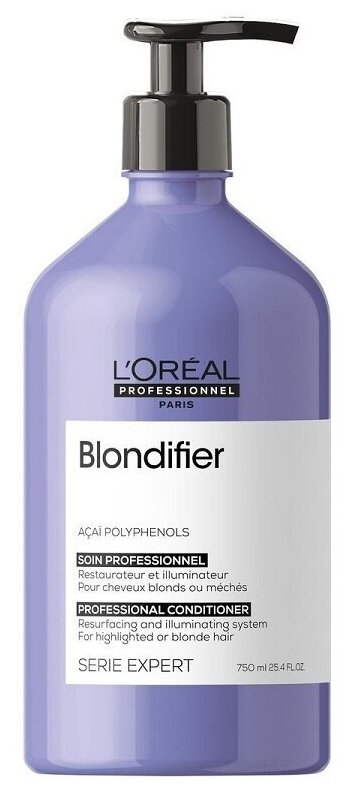 Loreal Professionnel Blondifier Gloss - Лореаль Блондифаер Глосс Кондиционер для осветленных волос, 750 мл NEW -