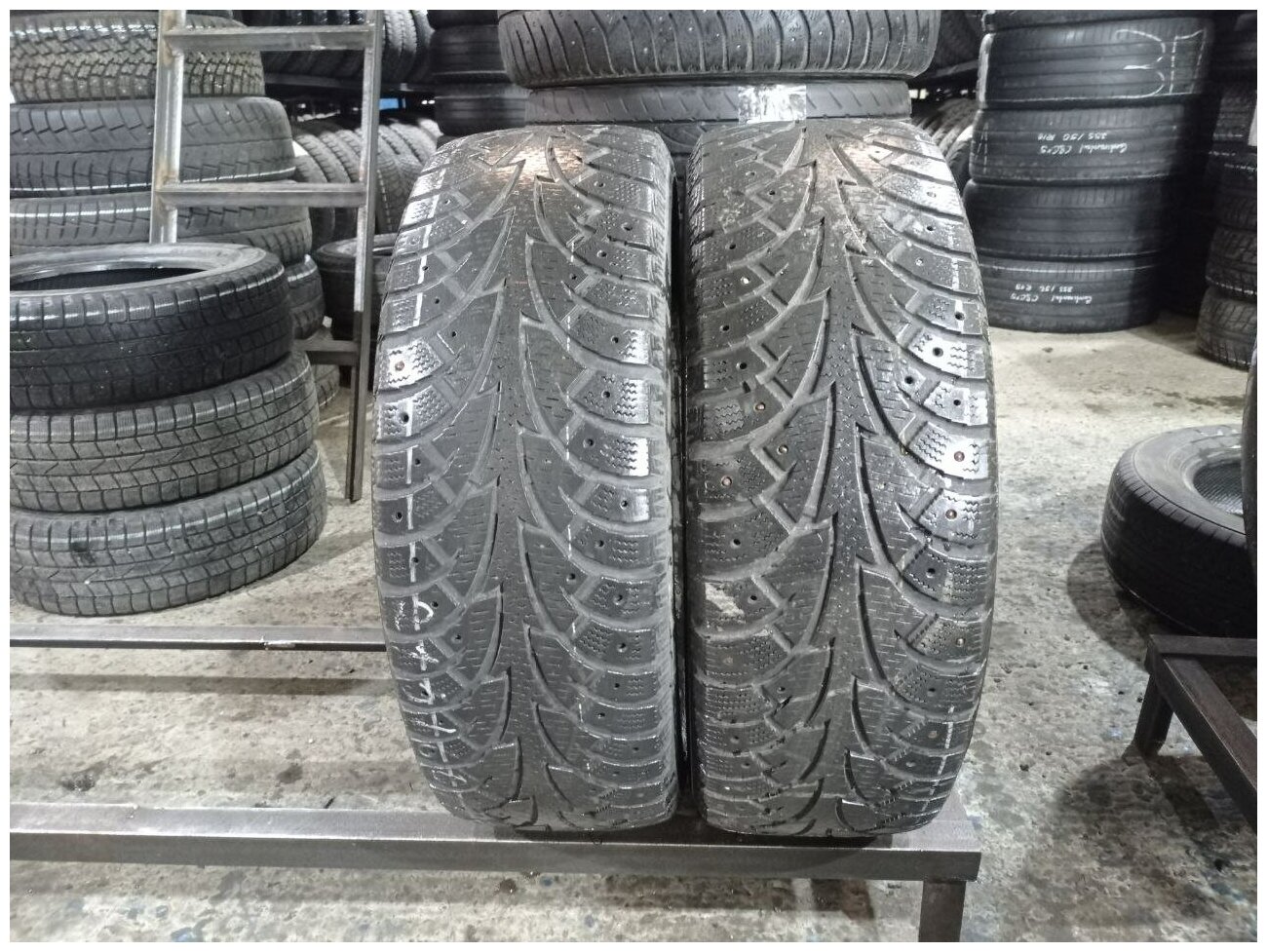 Hankook Winter I'Pike W409 215/60 R17 БУ Шины Зимние