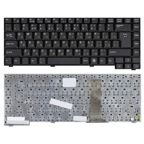 Клавиатура keyboard 71-U32240-21 для ноутбука Fujitsu-Siemens Amilo D1840 D1845 A1630 черная 2790₽