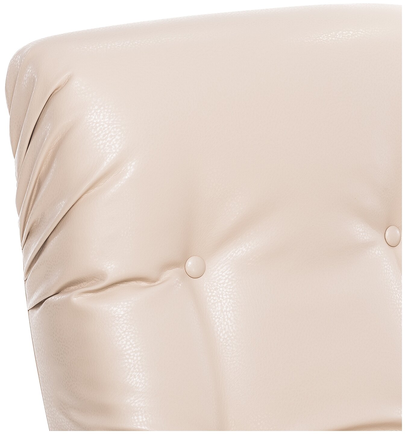 Кресло-качалка Leset 68, 59 x 88 см, обивка: искусственная кожа, цвет: венге/polaris beige - фотография № 5