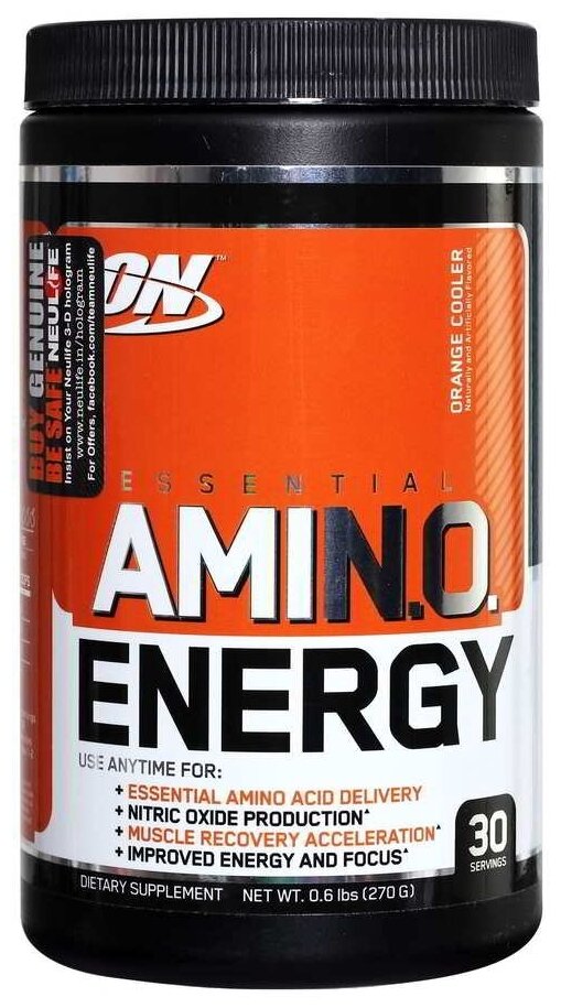 Optimum Nutrition Amino Energy 270 гр. (Optimum Nutrition) Апельсин