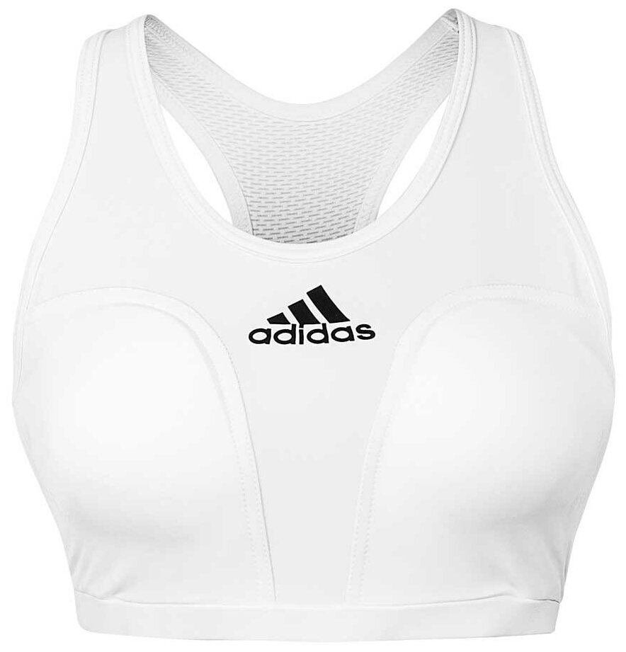 Защита груди женская Lady Breast Protector белая Adidas - фото №9