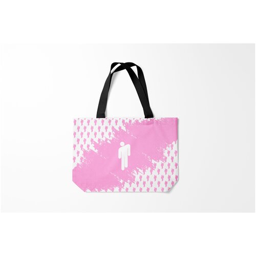 фото Сумка-шоппер / 46х35 см / разная музыка / billie eilish burnettie