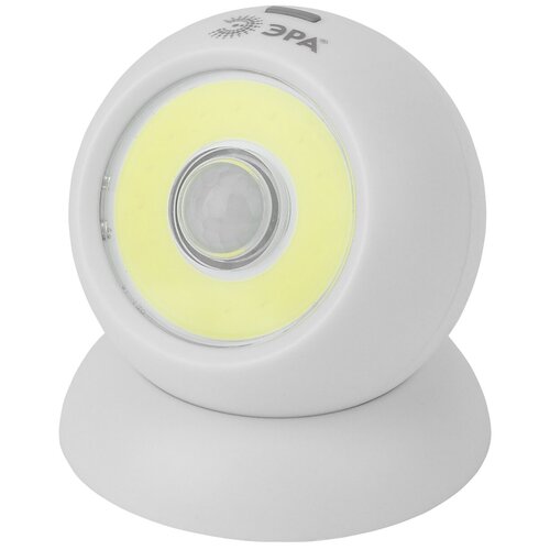 фото Фонарь светодиодный cob диод 3xaaa sb-802 пушлайт сфера-2 эра