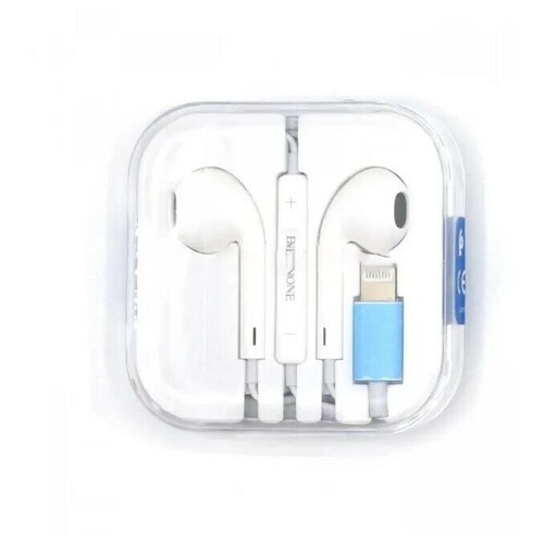 Гарнитура Lightning Borofone BM56 вкладыши Белая 51500₽