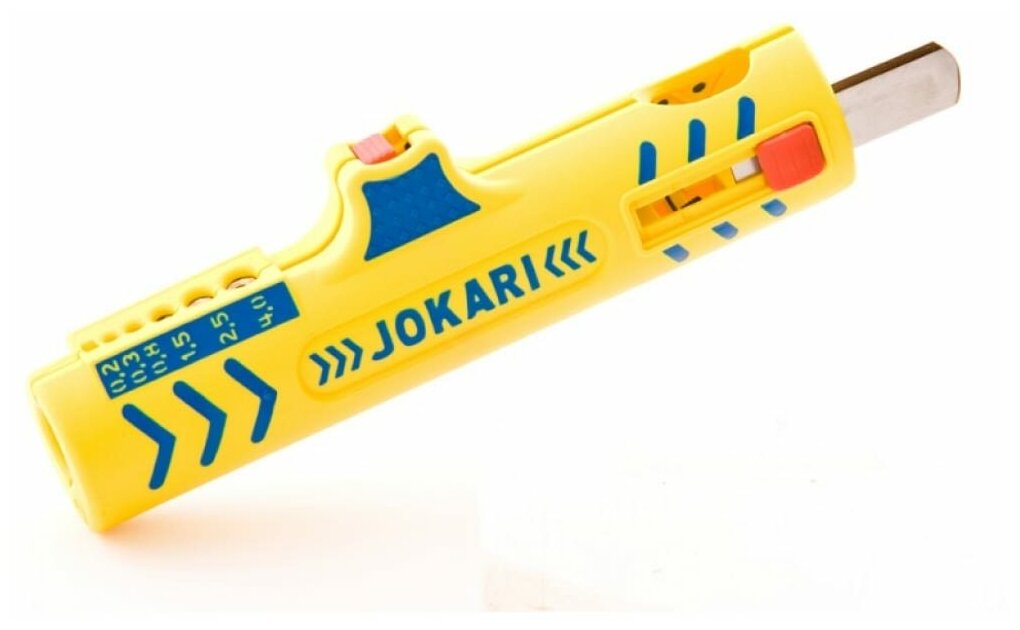 JOKARI Инструмент для снятия изоляции JOKARI Secura No.15, 30155, для всех круглых кабелей 8-13 мм