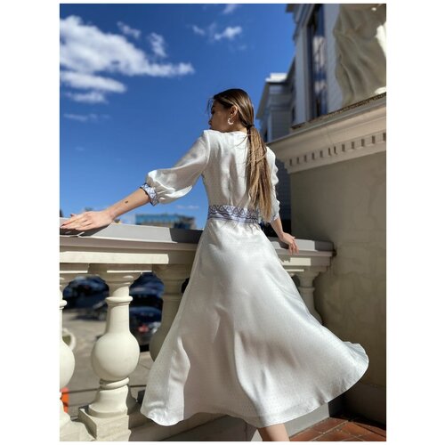 фото Платье в стиле new look из 100% шелка размер 44 m.zori